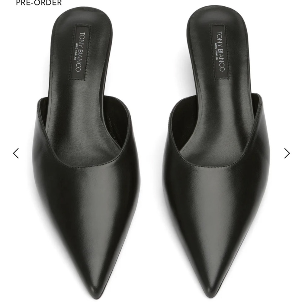 Tony Bianco COLLETTE BLACK VALENCIA HEEL